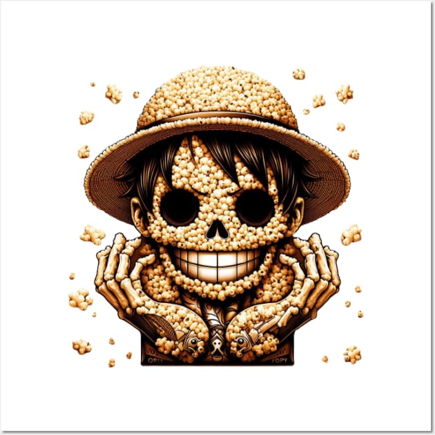 Luffy Corn 5 Wall Art by sonnycosmics